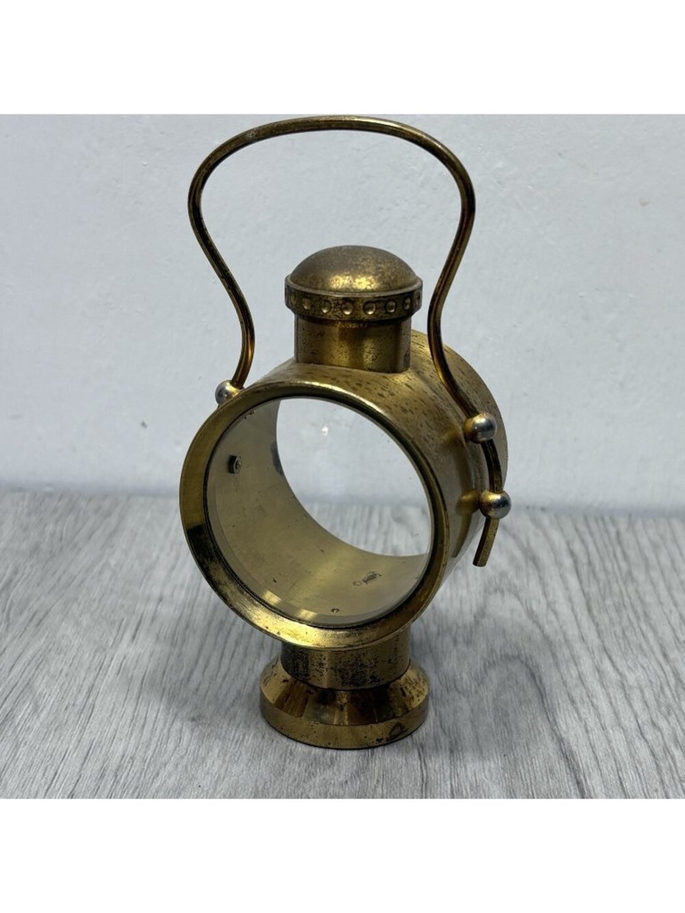 5" Vintage Brass Lantern or Light Casing